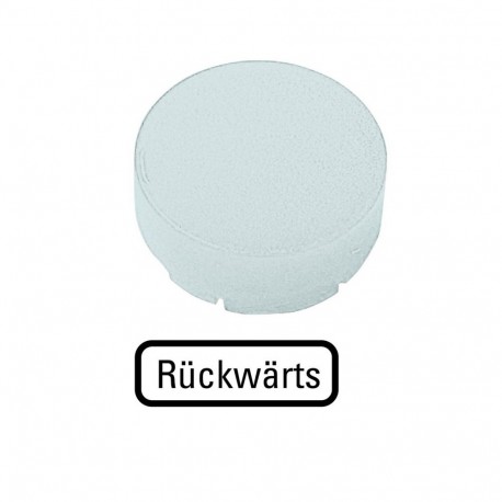 M22-XDLH-W-D16 - M22-XDLH-W-D16 218366 Y7-218366 EATON ELECTRIC Button lens, raised white, RÜCKWÄRTS