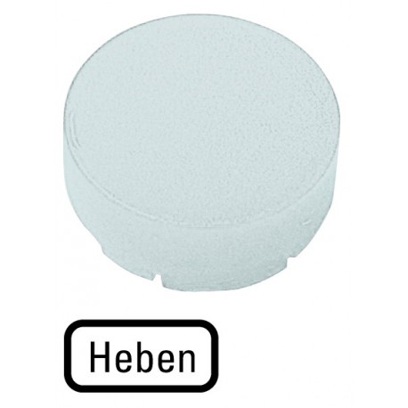 M22-XDLH-W-D17 - M22-XDLH-W-D17 218367 M22-XDLH-W-D17Q EATON ELECTRIC Button lens, raised white, raised