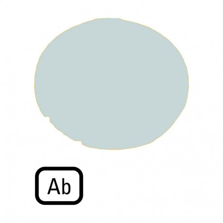 M22-XDL-W-D4 - M22-XDL-W-D4 218318 Y7-218318 EATON ELECTRIC Button lens, flat white, AB