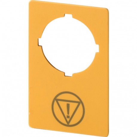 M22-XZK-ESS2 - M22-XZK-ESS2 180474 Y7-180474 EATON ELECTRIC Label emergency switching off yellow H x W 50 x 33 mm with IEC6..