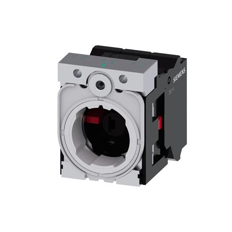 3SU1551-1AB60-3PA0 - 3SU1551-1AB60-3PA0 SIEMENS holder, universal, 3-way, plastic/metal, 1 NC, 1 NC, LED module, white, 24 V AC/D..