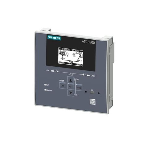 3KC9000-8TL40 - 3KC9000-8TL40 SIEMENS SENTRON 3KC ATC6300 LCD 144x144 mm Transfer control device for control of MCCB, ACB, L..