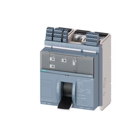 3VA2716-5AB03-0AA0 - 3VA2716-5AB03-0AA0 SIEMENS fixed-mounted molded case circuit breaker w. handle frame 1600 4AUX and trip alar..