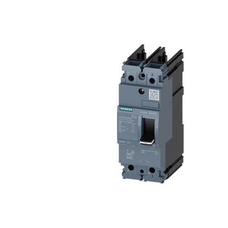 3VA5110-4ED21-0AA0 - 3VA5110-4ED21-0AA0 SIEMENS circuit breaker 3VA5 UL frame 125 breaking capacity class S 25kA @ 480V 2-pole, l..