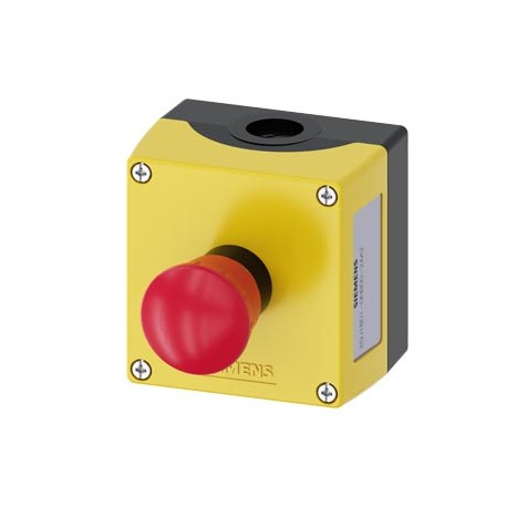 3SU1801-0NB00-2AA2 - 3SU1801-0NB00-2AA2 SIEMENS Enclosure for command devices, 22 mm, round, Enclosure material plastic, Enclosur..