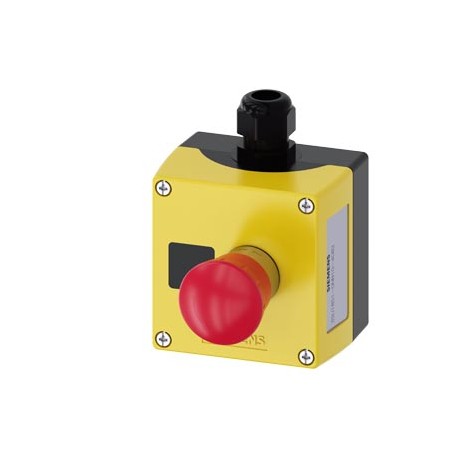 3SU1851-0NB10-4GB2 - 3SU1851-0NB10-4GB2 SIEMENS AS-Interface enclosure for command devices 22 mm, round, enclosure material metal..