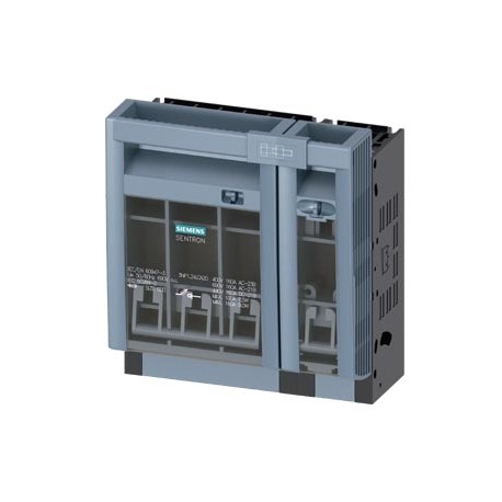 3NP1124-1CA20 - 3NP1124-1CA20 SIEMENS SENTRON, fuse switch disconnector 3NP1, 4-pole, NH000, 160 A, for assembly and install..