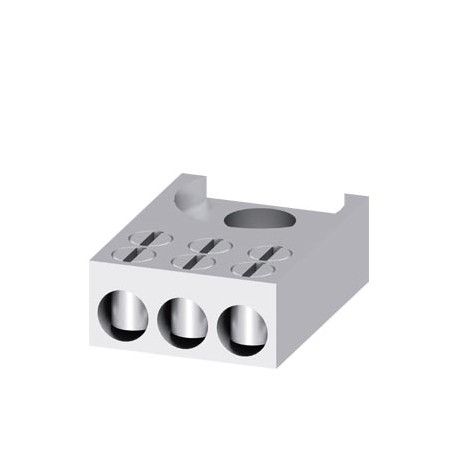 3NP1931-1BE10 - 3NP1931-1BE10 SIEMENS Triple terminal 3x 2.5 16 mm2, for Size NH00 1-pole with flat terminal, accessory for ..