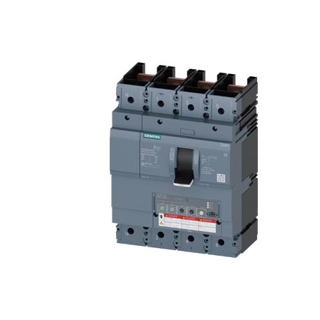 3VA6340-5HM41-0AA0 - 3VA6340-5HM41-0AA0 SIEMENS circuit breaker 3VA6 UL frame 400 breaking capacity class M 35kA @ 480V 4-pole, l..
