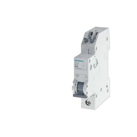 5SJ6120-6KS - 5SJ6120-6KS SIEMENS Miniature circuit breaker 230/400 V 6kA, 1-pole, B, 20 A, D 70 mm with screwless outgoin..