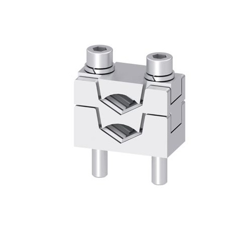 3NP1941-1BB20 - 3NP1941-1BB20 SIEMENS Prism terminal double 2x 35 70mm2, for size NH1 1-pole with flat terminal, accessory f..