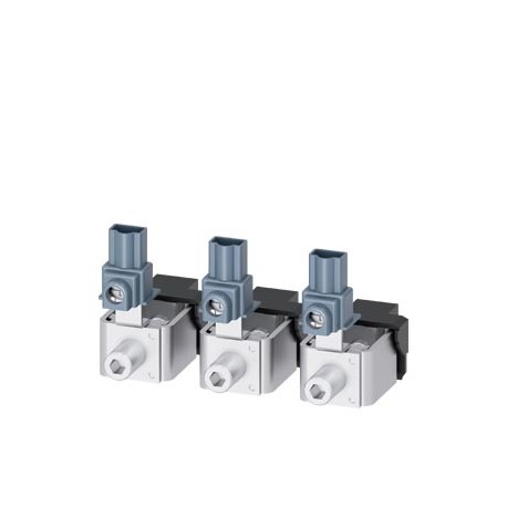 3VA9143-0JH12 - 3VA9143-0JH12 SIEMENS box terminal w. control wire voltage tap-off 3 units accessory for: 3VA6 150/250