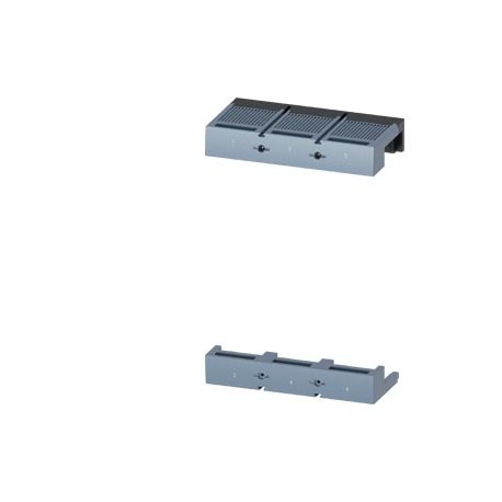 3VA9601-0WD30 - 3VA9601-0WD30 SIEMENS TERMINAL COVER SHORT 3POLE 1PCS. ACCESSORY FOR: 3VA15/25 1000