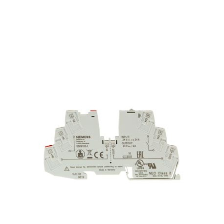 5SK9108-1 - 5SK9108-1 SIEMENS circuit breaker Equipment elektronisch, 8A, DC 24V 1 auxilliary switch