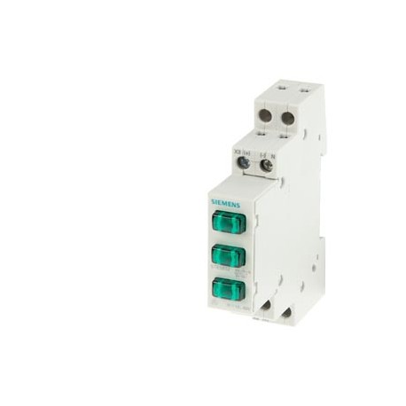5TE5812 - 5TE5812 SIEMENS Light Indicators 3x LED 12..60V green