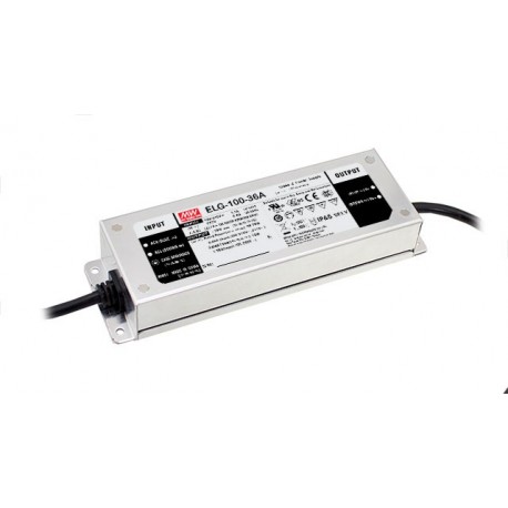 ELG-100-42 - ELG-100-42 MEANWELL AC-DC Single output LED driver Constant current (CC) with built-in PFC, Output 42VDC / 2..