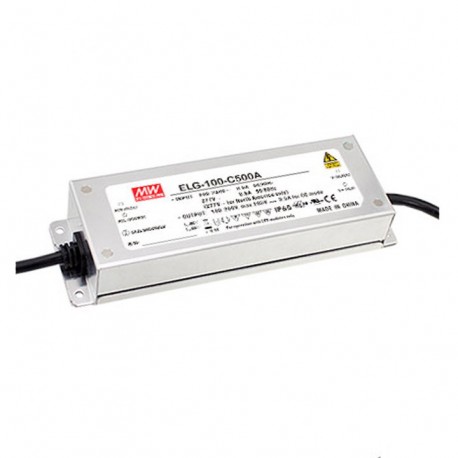 ELG-100-C350A - ELG-100-C350A MEANWELL AC-DC Single output LED driver Constant current (CC) with built-in PFC, Output 286VDC..