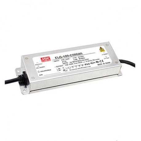 ELG-100-C350AB - ELG-100-C350AB MEANWELL AC-DC Single output LED driver Constant current (CC) with built-in PFC, Output 286VD..