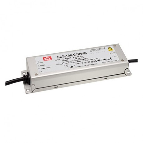 ELG-150-C1400AB - ELG-150-C1400AB MEANWELL AC-DC Single output LED driver Constant current (CC) with built-in PFC, Output 107V..