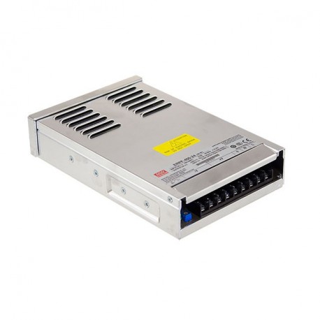ERPF-400-24 - ERPF-400-24 MEANWELL AC-DC Single output power supply with PFC, Output 24VDC / 16.7A, Input range 90-264VAC
