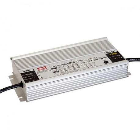 HLG-480H-C3500AB - HLG-480H-C3500AB MEANWELL AC-DC Single output LED driver Constant current (CC) with built-in PFC, Output 170..