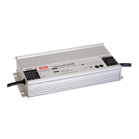 HVG-480-36AB - HVG-480-36AB MEANWELL AC-DC Single output LED driver Mix mode (CV+CC), Output 13,3A. 478,8W, 18-36V. Built-i..