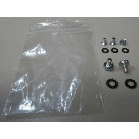 KIT TORNILLOS - KIT TORNILLOS MEANWELL Screws kit to mount on DIN-rail the brackets DRL-01, DRL-02, DRL-03 or DRL-03A along ..