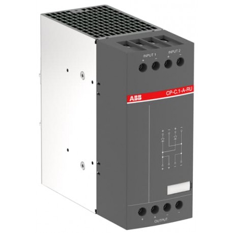 1SVR360060R1001 - CP-C.1-A-RU 1SVR360060R1001 ABB CP-C.1-A-RU Redundancy unit for power supplies In: 2x20A, Out: 1x40A