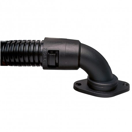 AL21/FL/C90/BL - AL21/FL/C90/BL 7TCA296000R0568 THOMAS AND BETTS FLANGE ADPTR 90D ELBW NC21 BLK