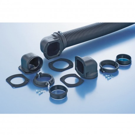 BGO-95 - BGO-95 7TAA292860R0012 THOMAS AND BETTS FITTING PA6 NW95 FLANGE 90D BLK