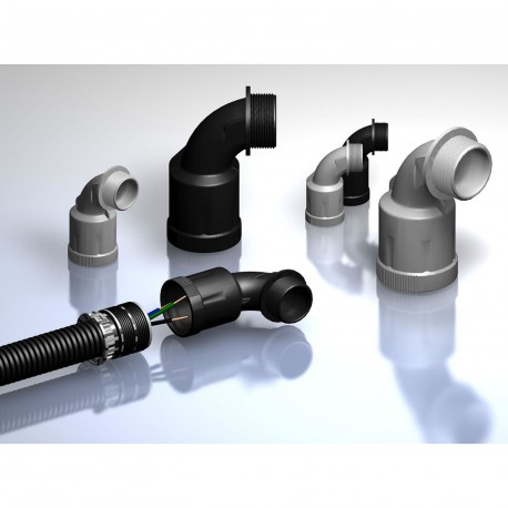 BKBH-M329 - BKBH-M329 7TAA292400R0022 THOMAS AND BETTS FTNG 90D PA6 M32 NW29 IP69 BLK