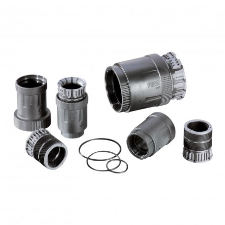 BKIHG-U243 - BKIHG-U243 7TAA292400R0031 THOMAS AND BETTS FTNG FEM 1IN NW23 PA6 IP69 BLK