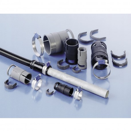 BVNR-RE12-24 - BVNR-RE12-24 7TAA292150R0223 THOMAS AND BETTS CPLNG W/CLAMP PG11 NW12 PA6 BLK