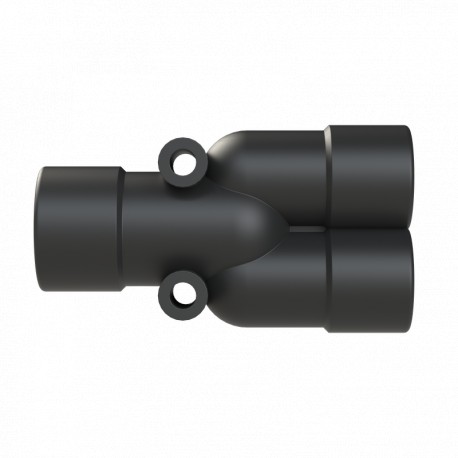 BVYD-121010GT - BVYD-121010GT 7TAA292150R0458 THOMAS AND BETTS Y-CONN 1PC 2XNW10,NW12 PA6 IP66 BLK