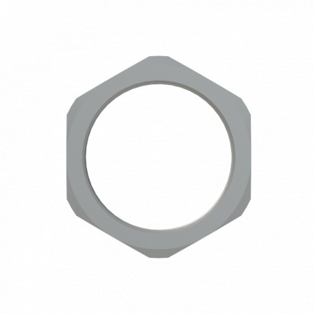 GMN-M50 - GMN-M50 7TAA292670R0069 THOMAS AND BETTS LOCKNUT PA6 M50X1.5 GRY