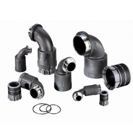 NKBH-M508-14 - NKBH-M508-14 7TAA292400R0130 THOMAS AND BETTS FTNG 90D M50 NW48 PA6/BR IP69 BLK