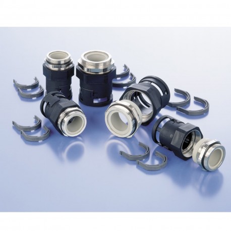 NVNZ-M253S/P5 - NVNZ-M253S/P5 7TAA292150R0728 THOMAS AND BETTS FTNG STR M25 NW23 PA6/BR 9-13 BLK