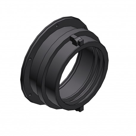 SGG-125 - SGG-125 7TAA292860R0033 THOMAS AND BETTS FITTING PA6 NW125 FLANGE GRY