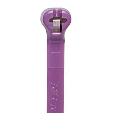 TY23M-7 - TY23M-7 7TAG009070R0101 THOMAS AND BETTS CABLE TIE 18LB 4IN PURPLE NYLON