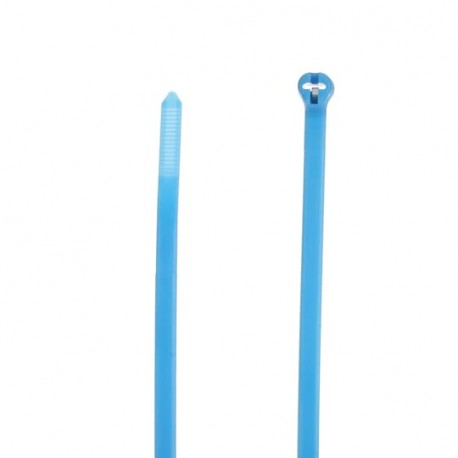 TY25M-6 - TY25M-6 7TAG009270R0016 THOMAS AND BETTS CABLE TIE 50LB 7IN BLUE NYLON