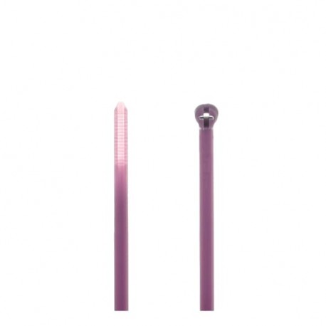 TY25M-7 - TY25M-7 7TAG009270R0017 THOMAS AND BETTS CABLE TIE 50LB 7IN PURPLE NYLON