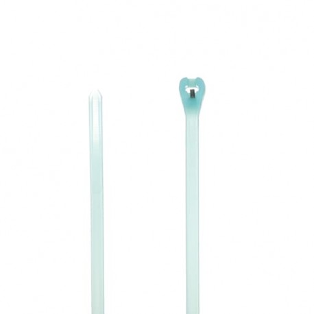 TYZ25M - 7TAG009620R0002 THOMAS AND BETTS CABLE TIE 50LB 7IN AQUAMARINE ETFE