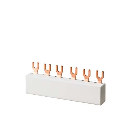 5ST2603 - 5ST2603 SIEMENS Busbar, 63 A 3-pole modular width 15 mm Fork design for 4 devices