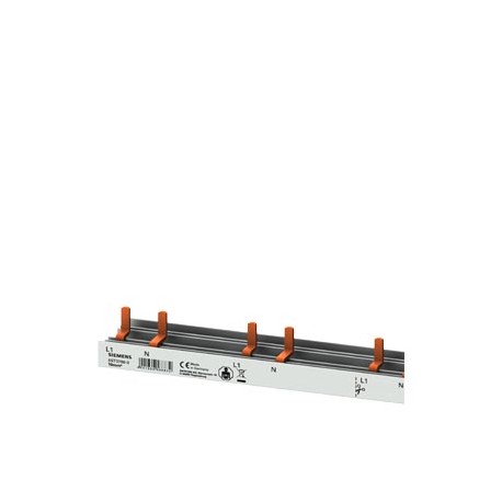 5ST3786-0 - 5ST3786-0 SIEMENS compact Pin Busbar, 10mm2 connection: 1p/N AFDD 5SM6 + RCBO 2-pole + auxiliary switch 0.5 ..