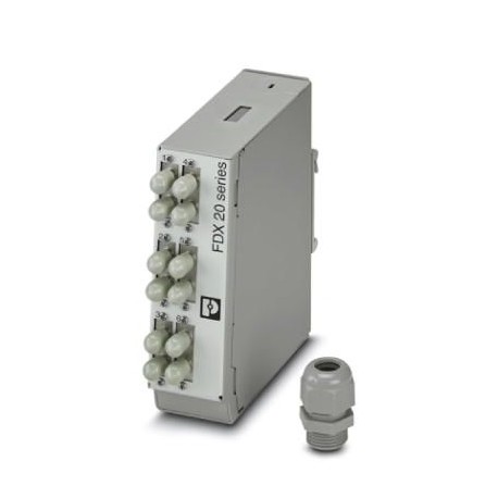 FOC-FDX20-PP-STD6-OM1-PT9 - FOC-FDX20-PP-STD6-OM1-PT9 1019684 PHOENIX CONTACT Splice box