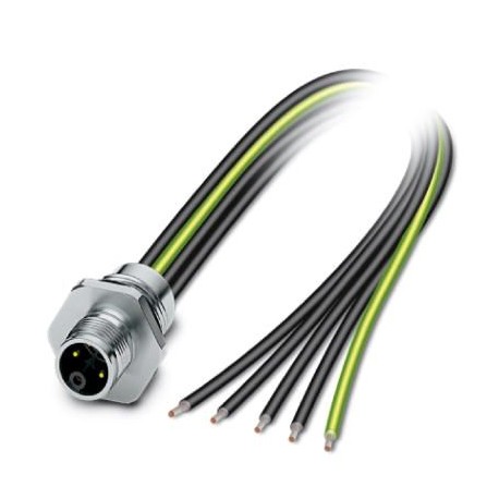 SACC-E-M12MSK4PE-M16XL/0,2-1,5 - SACC-E-M12MSK4PE-M16XL/0,2-1,5 1425635 PHOENIX CONTACT Flush-type connector