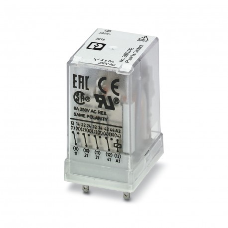 REL-IR4/230AC/4X21/EX - REL-IR4/230AC/4X21/EX 2909742 PHOENIX CONTACT Single relay