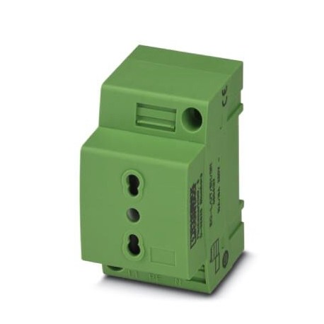 EO-L/UT/SH/GN - EO-L/UT/SH/GN 0804127 PHOENIX CONTACT Socket, Pin connector pattern type L, Screw connection, for Italy and ..