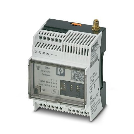 TC MOBILE I/O X200-4G - TC MOBILE I/O X200-4G 1038567 PHOENIX CONTACT SMS relay and signaling module, European version, monitor anal..