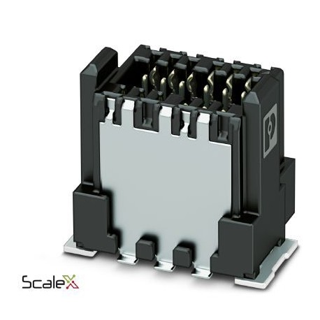 FP 0,8/ 52-MV-SH 2,65 - FP 0,8/ 52-MV-SH 2,65 1043756 PHOENIX CONTACT shielded SMD male connector, Nominal current at 20 °C: 1.7 A, ..